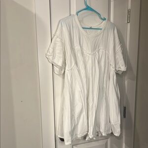 Free people Catalina mini dress white